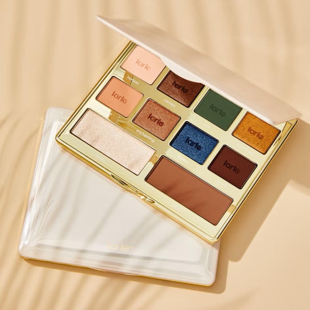 Tarte Glamazon Amazonian Clay Eyeshadow Palette 10 Shades NIB - Picture 2 of 9